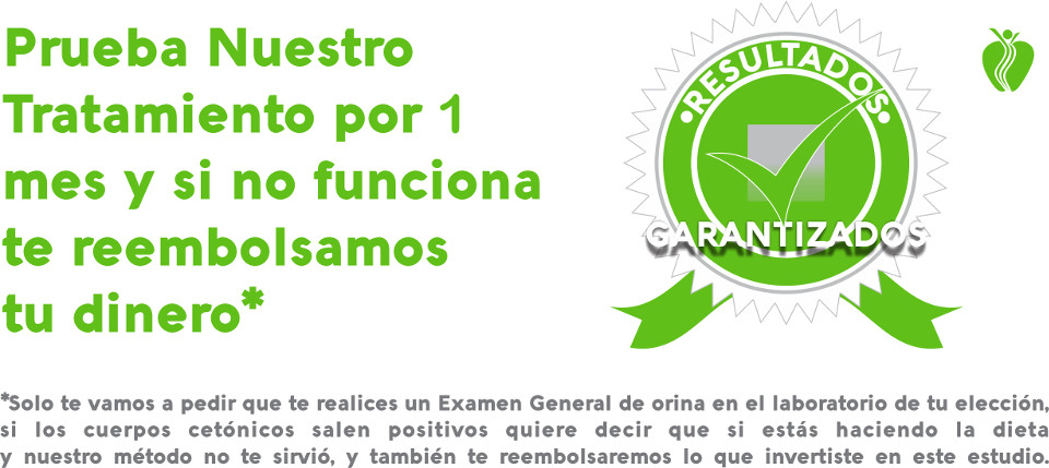 Garantizamos que Bajas de Peso